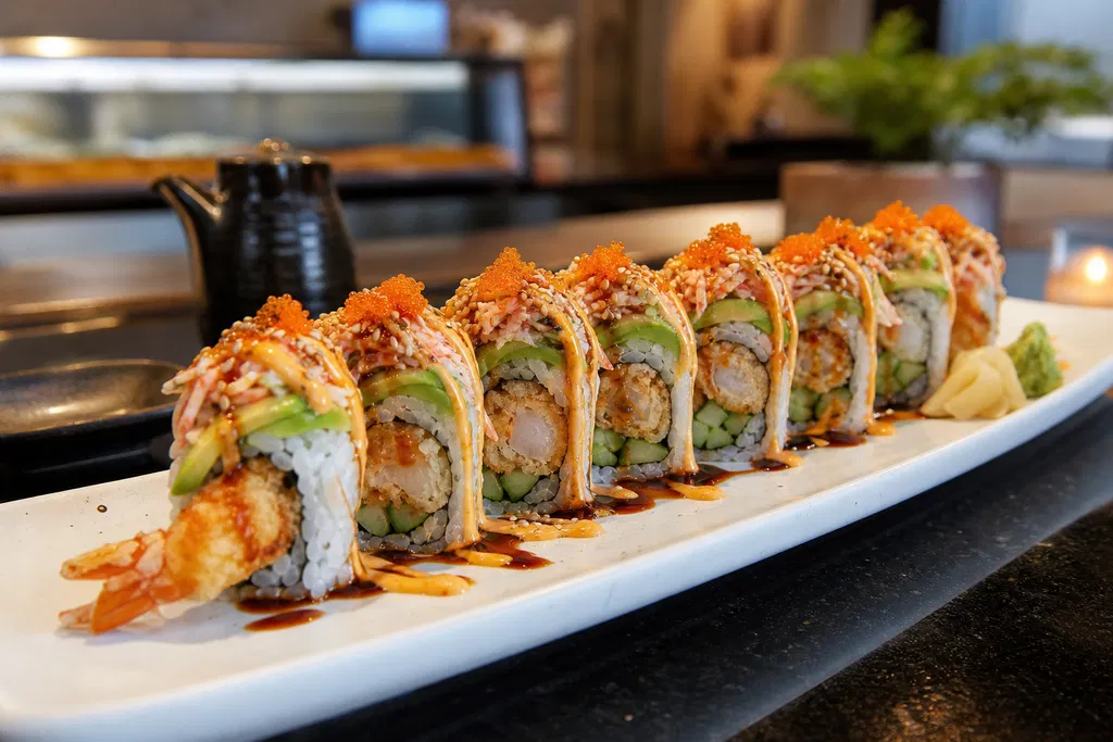 Green Dragon Roll (8 pcs)